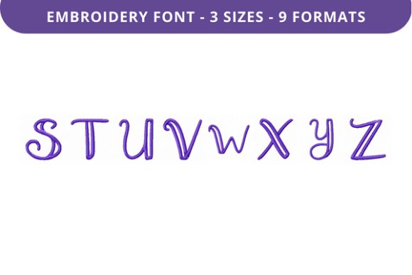 Boxed Sage Font Uppercase S to Z Review