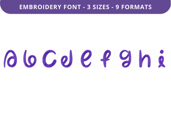 Cautiously Cuddly Font A to I Review
