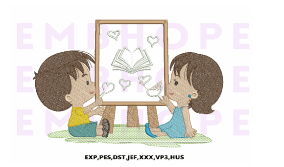 Children Drawing: Boutique Apparel Embroidery Review