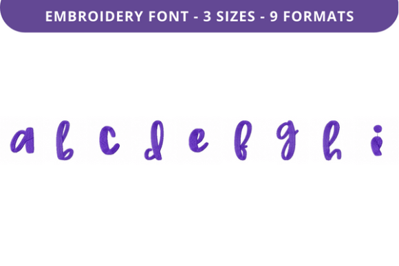 Country Garden Font a to I: Embroidery Review