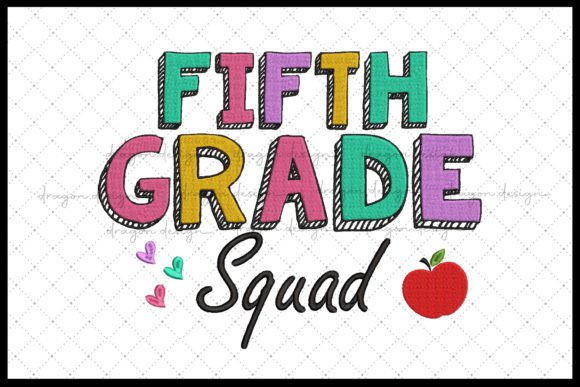 Fifth Grade Squad: Back-to-School Embroidery Review