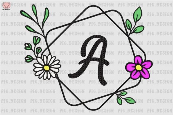 Flower Daisy Font A: Seasonal Embroidery Review