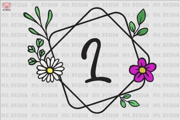 Flower Daisy Font L: Seasonal Embroidery Review