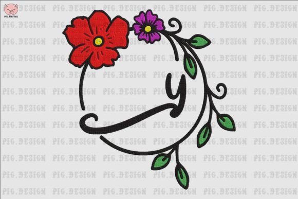 Flower Font Y: A Designer Review for Business Merch