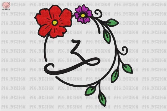 Flower Font Z: An Etsy Seller’s Embroidery Review