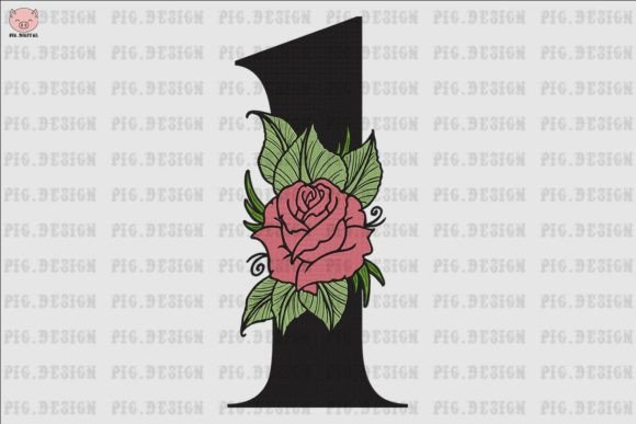 Flower Rose Font 1: An Embroidery Designer Review