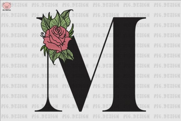 Flower Rose Font M: An Embroidery Seller’s Review