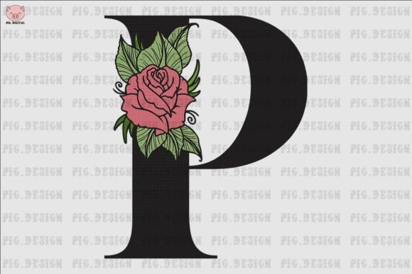 Flower Rose Font P: A Designer’s Craft Fair Review