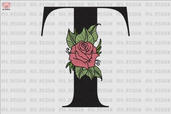 Flower Rose Font T: A Designer’s Craft Fair Review