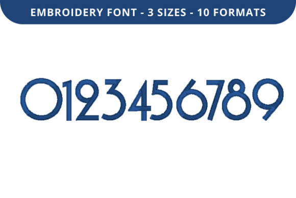 Font Numbers 0 to 9: A Designer’s Stitch Test