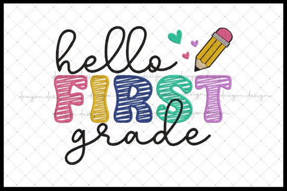 Hello First Grade: A Seasonal Embroidery Design Review