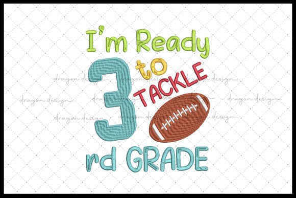I'm Ready to Tackle 3rd Grade: Embroidery Review