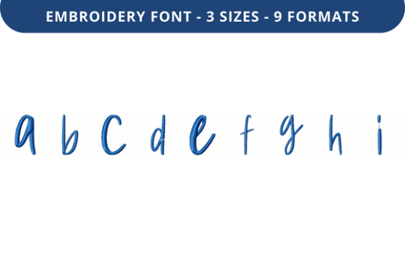 Madame Sy Bill Font A to I: Embroidery Review