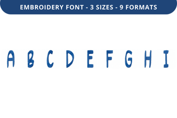 Peeling Good Font Uppercase A-I Review