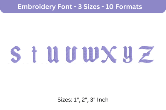 Review: Disneyland Font Lowercase S to Z