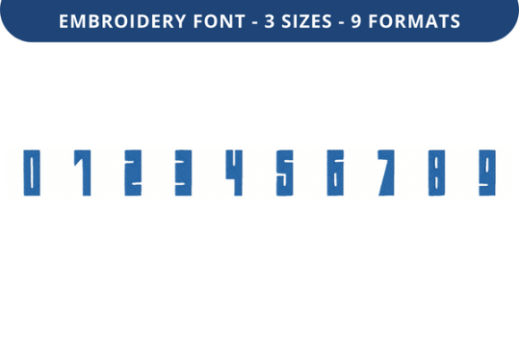 Rogue Fleet Font 0 to 9: A Designer’s Stitch Test