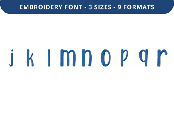 Rosmerta Font Lowercase J to R Review