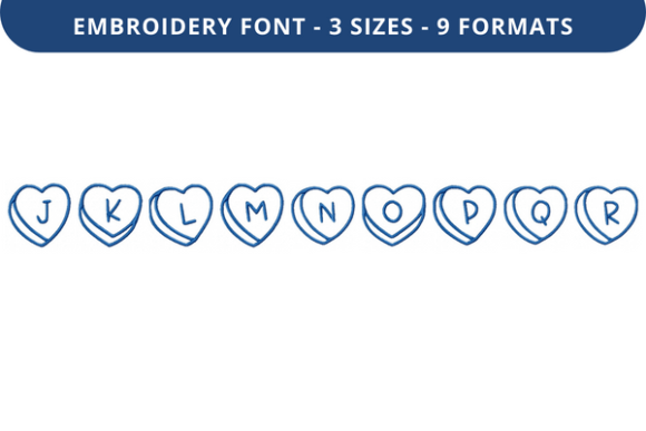 Talking Hearts Font J to R: Seasonal Review